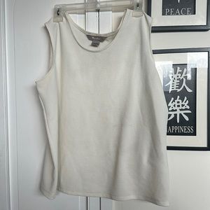 Cream Tank Top